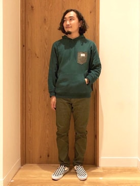 「SMITH'S（スミス）のアイテム（トップス）」を使った、coen   いけださん（メンズ・168cm）の秋コーディネート