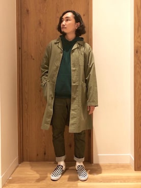「上級ワントーンコーデ」｜coen   いけださん（メンズ・168cm）の秋コーディネート