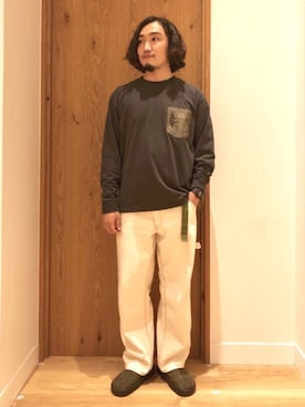 「LOGOS（ロゴス）のアイテム」を使った、coen   いけださん（メンズ・168cm）の秋コーディネート
