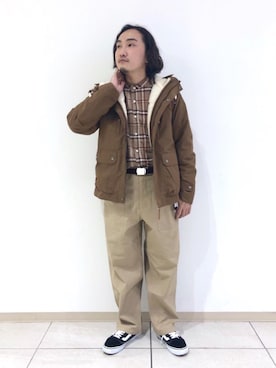 「SMITH'S（スミス）のアイテム」を使った、coen   いけださん（メンズ・168cm）の秋コーディネート