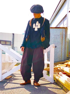 「Nemeth」｜ジンさん（メンズ・170cm）の春コーディネート