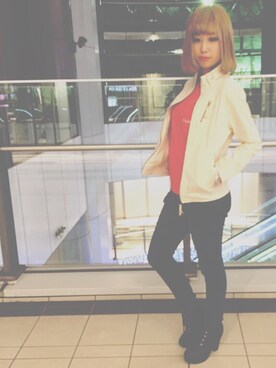 REINA Üさん（レディース・163cm）の冬コーディネート