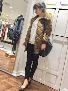 REINA Üさん（レディース・163cm）の秋コーディネート