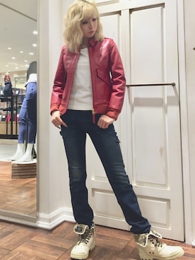 REINA Üさん(レディース・163cm)の冬コーディネート