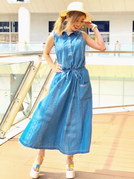 REINA Üさん(レディース・163cm)の春コーディネート