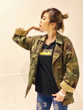 REINA Üさん（レディース・163cm）の夏コーディネート