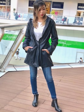 REINA Üさん（レディース・163cm）の秋コーディネート