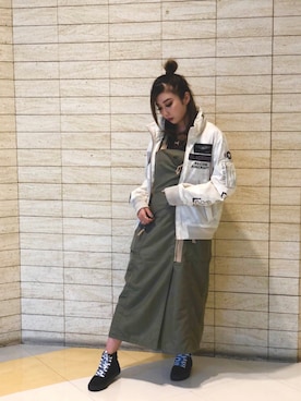 REINA Üさん(レディース・163cm)の春コーディネート