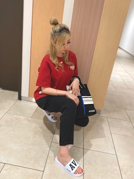 REINA Üさん（レディース・163cm）の夏コーディネート