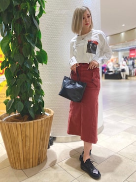 REINA Üさん（レディース・163cm）の夏コーディネート