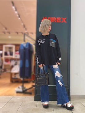 REINA Üさん（レディース・163cm）の夏コーディネート