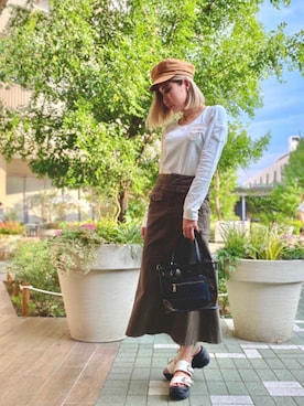 REINA Üさん（レディース・163cm）の夏コーディネート