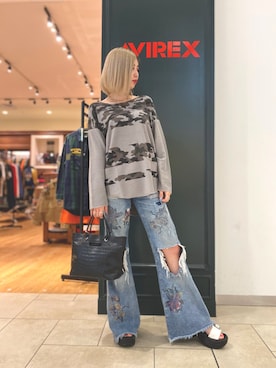 REINA Üさん（レディース・163cm）の夏コーディネート