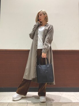 REINA Üさん（レディース・163cm）の秋コーディネート