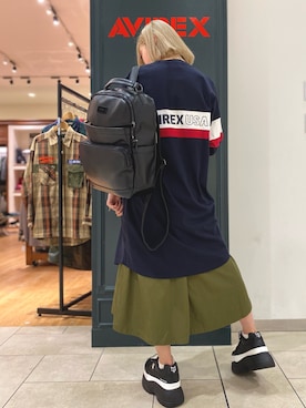 REINA Üさん（レディース・163cm）の秋コーディネート