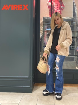 REINA Üさん（レディース・163cm）の秋コーディネート