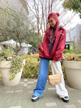 REINA Üさん（レディース・163cm）の冬コーディネート