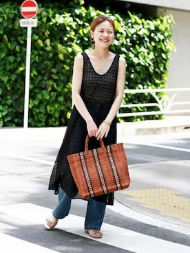 misatoさん（レディース・160cm）の夏コーディネート