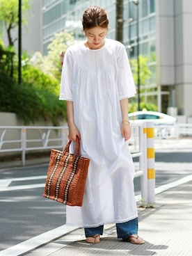 misatoさん（レディース・160cm）の夏コーディネート