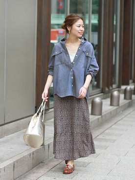 misatoさん（レディース・160cm）の夏コーディネート