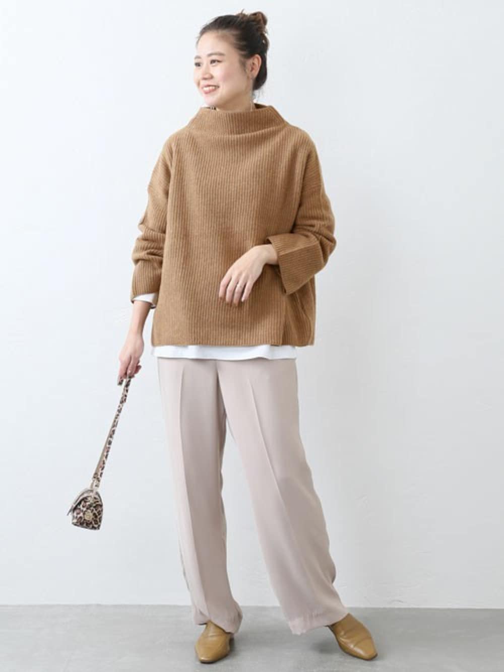 JOURNAL STANDARD relume - ブリティッシュヤーンボトルネックプルオーバー／ジャーナルスタンダードレリューム。 JOURNAL STANDARD relume - ブリティッシュヤーンボトルネック