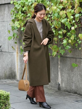 「JOURNAL STANDARD relume（ジャーナルスタンダード　レリューム）のアイテム（その他アウター）」を使った、misatoさん（レディース・160cm）の秋コーディネート