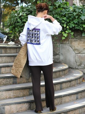 「KIFFE（キッフェ）のアイテム」を使った、misatoさん（レディース・160cm）の秋コーディネート