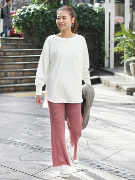 misatoさん(レディース・160cm)の冬コーディネート