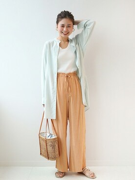 「relume」｜misatoさん（レディース・160cm）の春コーディネート