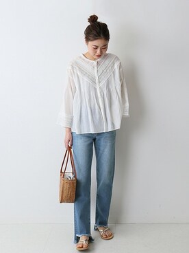 「relume」｜misatoさん（レディース・160cm）の春コーディネート