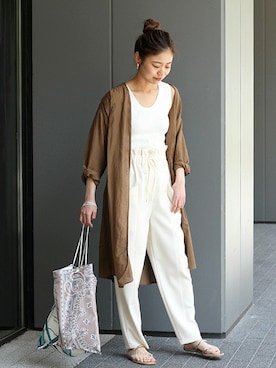 「relume」｜misatoさん（レディース・160cm）の春コーディネート