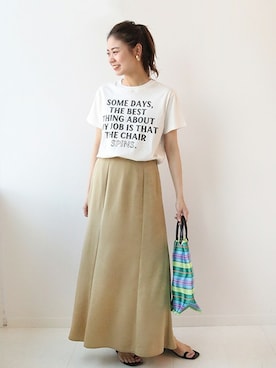 「relume」｜misatoさん（レディース・160cm）の春コーディネート