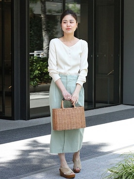 「relume」｜misatoさん（レディース・160cm）の春コーディネート