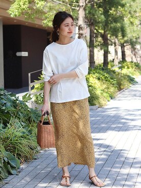 「relume」｜misatoさん（レディース・160cm）の春コーディネート