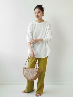 「relume」｜misatoさん（レディース・160cm）の春コーディネート