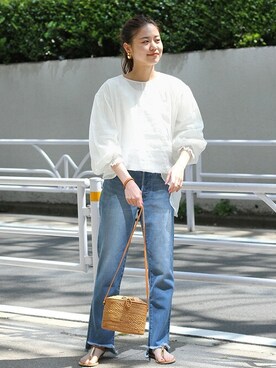 misatoさん（レディース・160cm）の春コーディネート