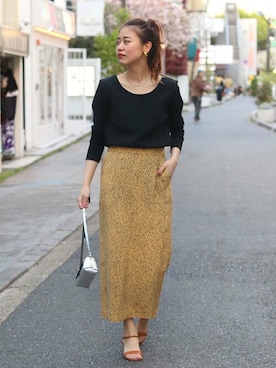 misatoさん（レディース・160cm）の春コーディネート