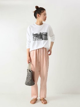 「Frederick（フレデリック）のアイテム」を使った、misatoさん（レディース・160cm）の春コーディネート