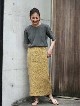 misatoさん（レディース・160cm）の春コーディネート