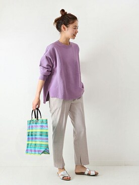 misatoさん（レディース・160cm）の春コーディネート