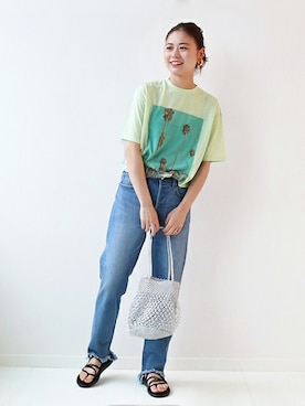 「relume」｜misatoさん（レディース・160cm）の夏コーディネート