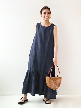 「relume」｜misatoさん（レディース・160cm）の夏コーディネート