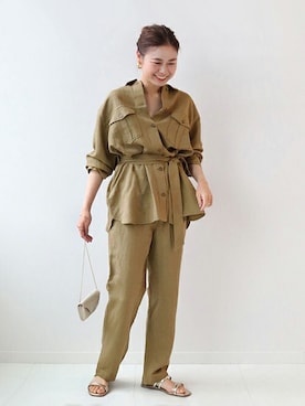 「JOURNAL STANDARD relume（ジャーナルスタンダード　レリューム）のアイテム（財布/小物）」を使った、misatoさん（レディース・160cm）の夏コーディネート