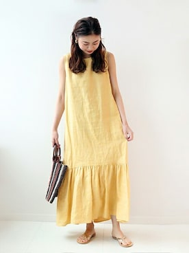 「relume」｜misatoさん（レディース・160cm）の夏コーディネート