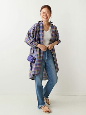 「relume」｜misatoさん（レディース・160cm）の夏コーディネート