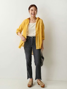 「relume」｜misatoさん（レディース・160cm）の夏コーディネート