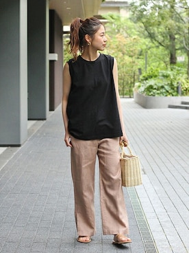 misatoさん（レディース・160cm）の夏コーディネート