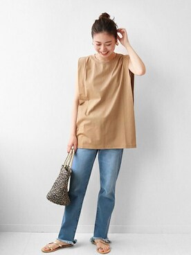 misatoさん（レディース・160cm）の夏コーディネート