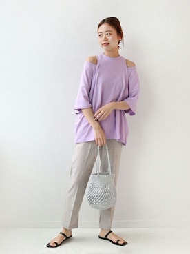 misatoさん（レディース・160cm）の夏コーディネート