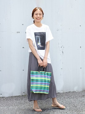 misatoさん（レディース・160cm）の夏コーディネート